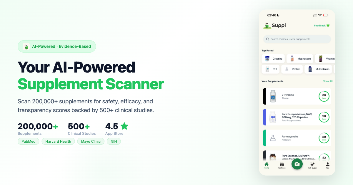 Best Supplement Scanner App Alternatives in 2026 (Ranked)